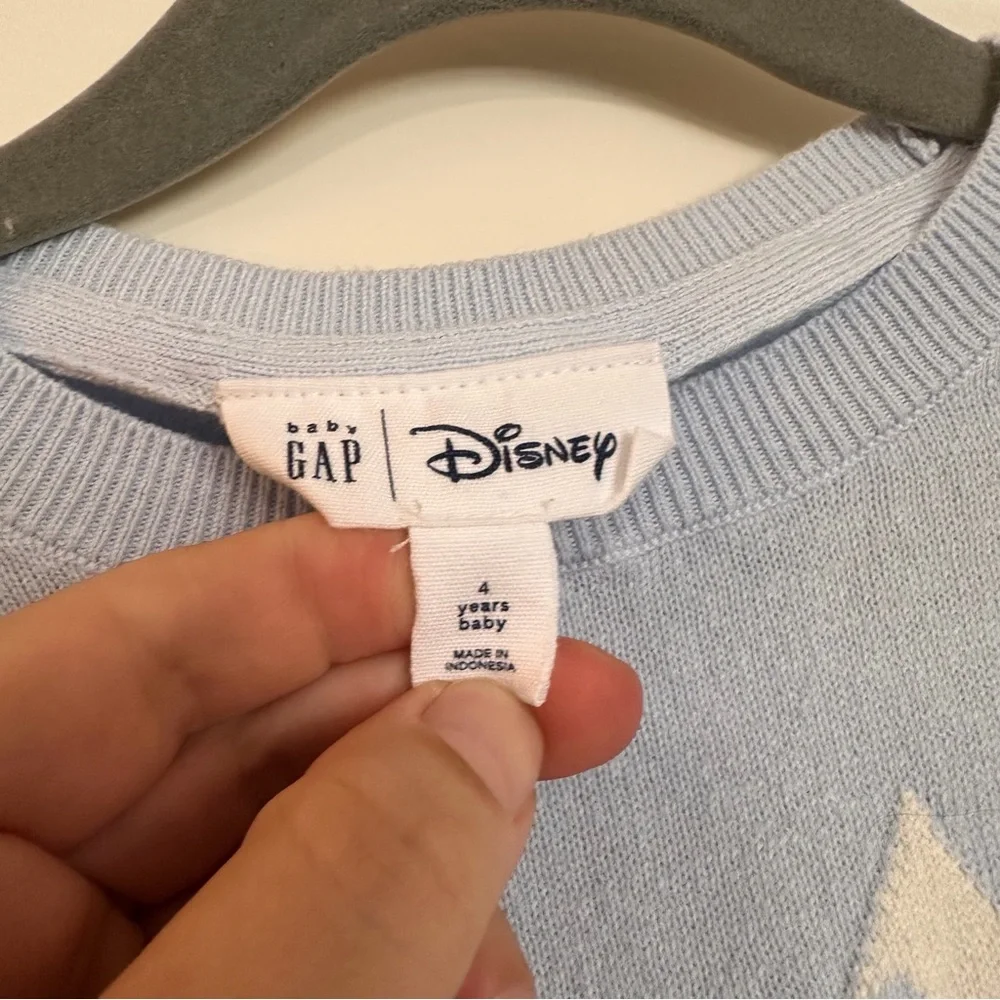 GAP Disney Kids‎ Cartoon Character Sweaters - Blue and White